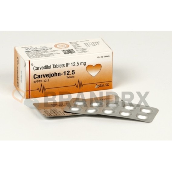 Carvejohn 12.5 mg Johnlee Pharmaceuticals