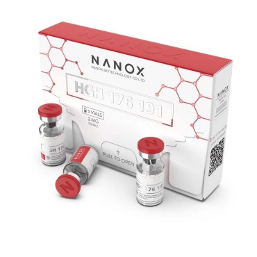 HGH 176 191, 5 VIALS x 2MG Nanox Nanox
